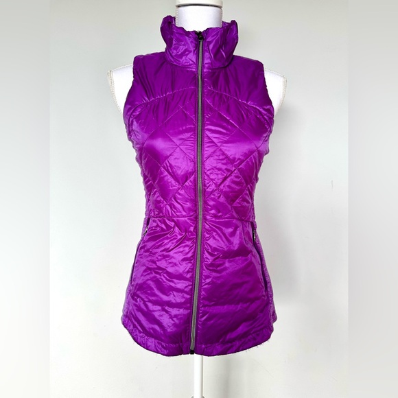 Lululemon Purple Down Running Vest | Size 4 | Like New | Pockets - Picture 1 of 12
